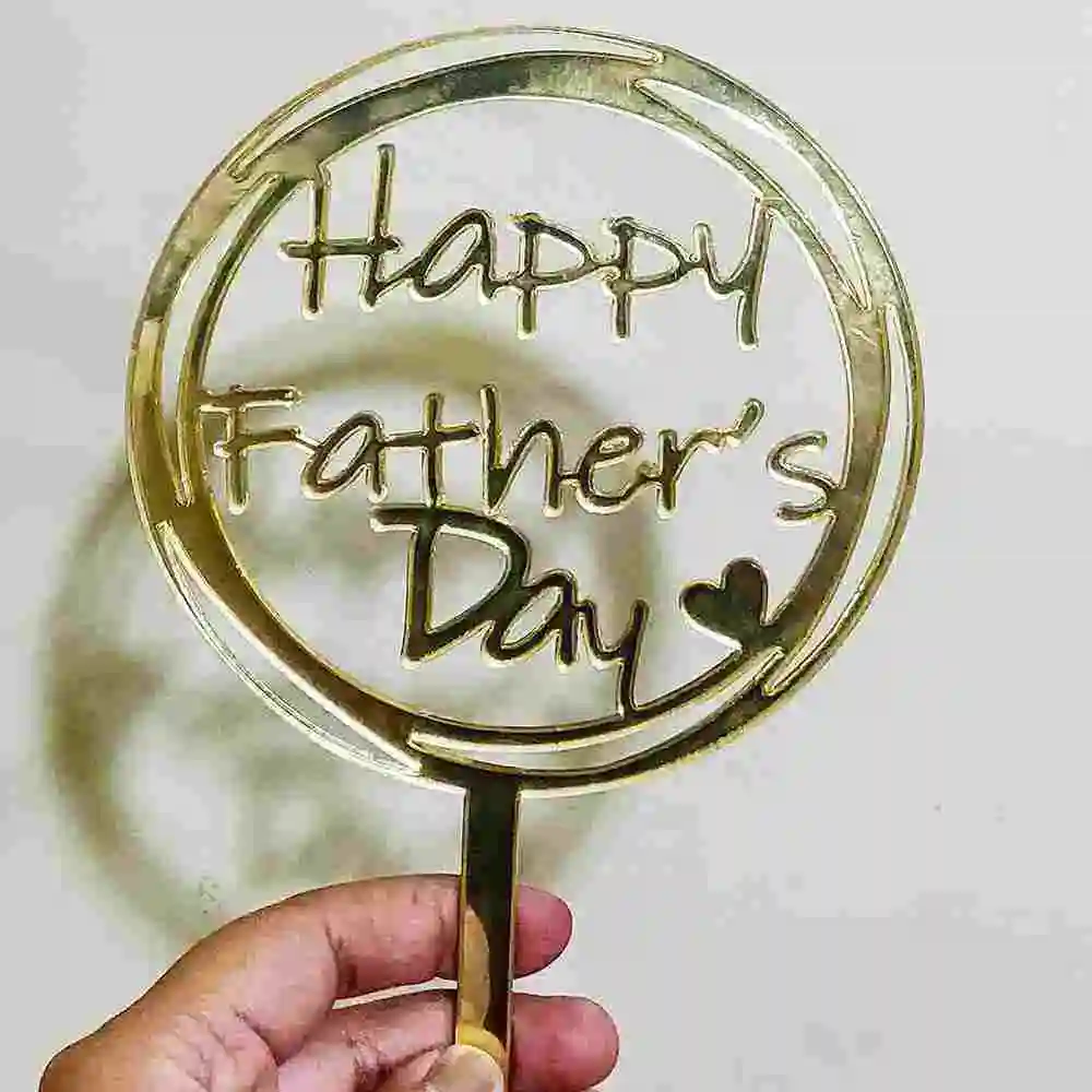 Father day cake topper